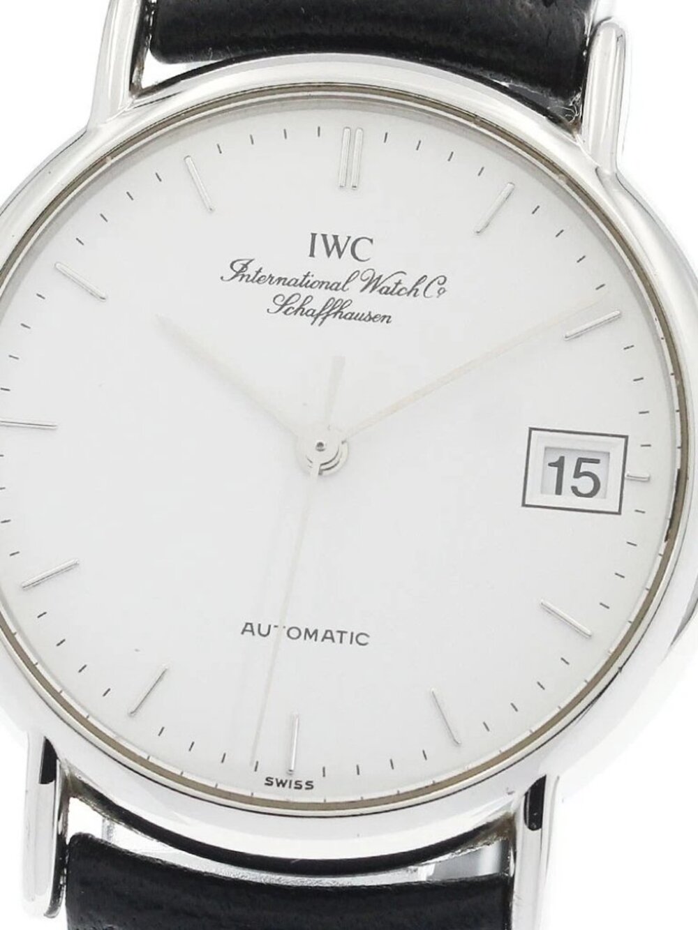 IWC SCHAFFHAUSEN Portofino IW351320 Date white Dial Automatic Men's Watch_941813